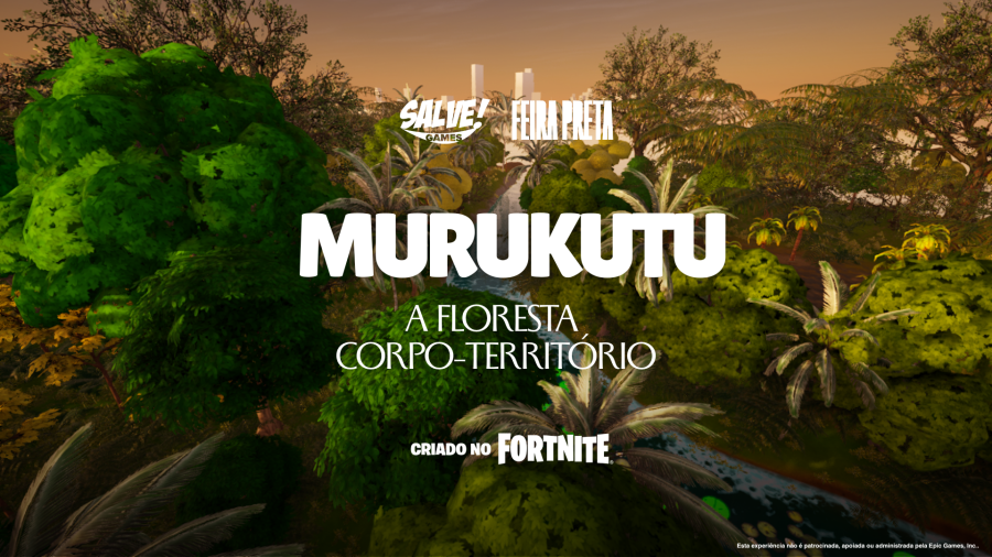 Salve Games, Instituto Feira Preta e Abrinjor lançam jogo no Fortnite sobre cultura e resistência indígena na Amazônia