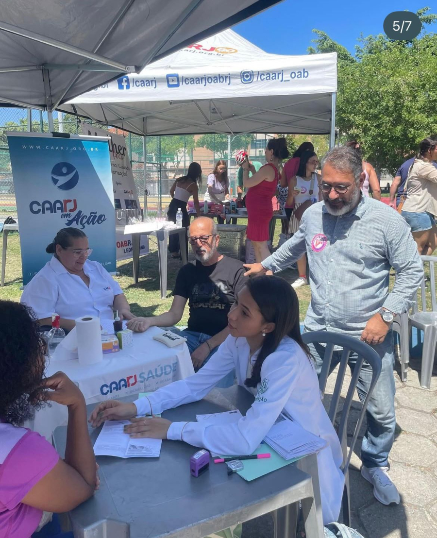 OABRJ - Leopoldina promove 2ª edição do “Mulher em Foco” com ações de cuidado, orientação e empoderamento feminino