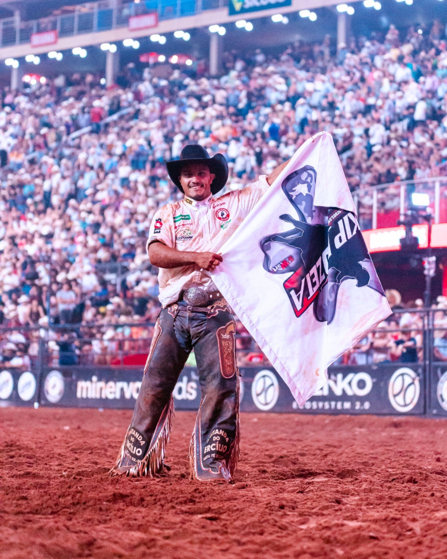 Campeão do Rodeio Cutiano em Piracicaba também garante o título em Barretos